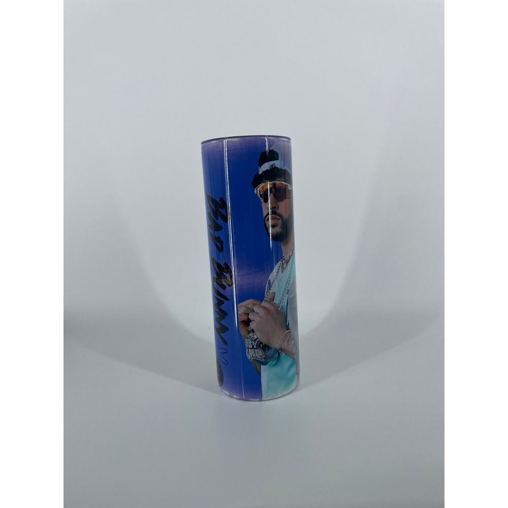 Bad Bunny LA Dodgers Water Coffee 20 ounce Tumbler